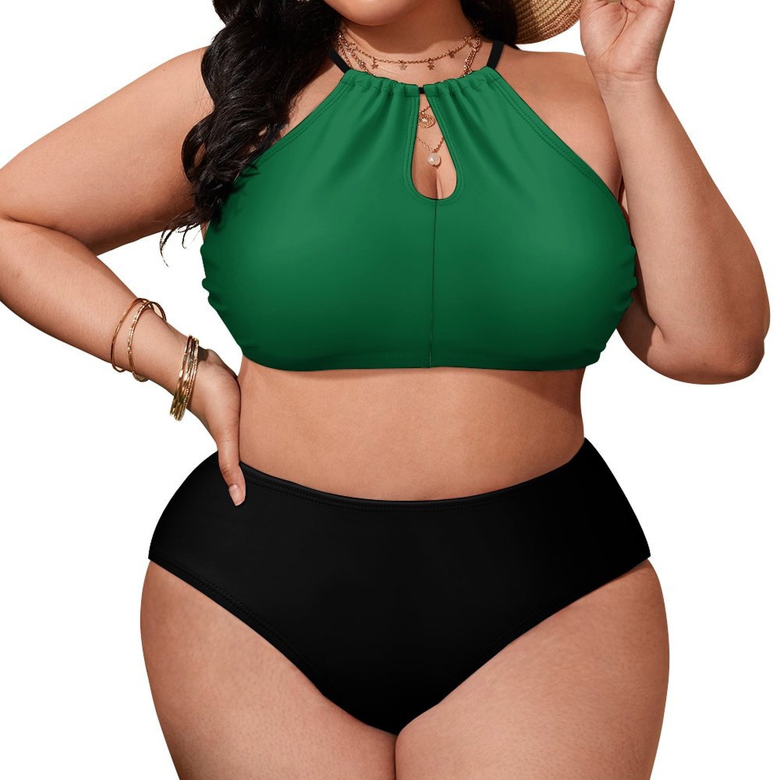 Plus Size Two-piece Swimsuit