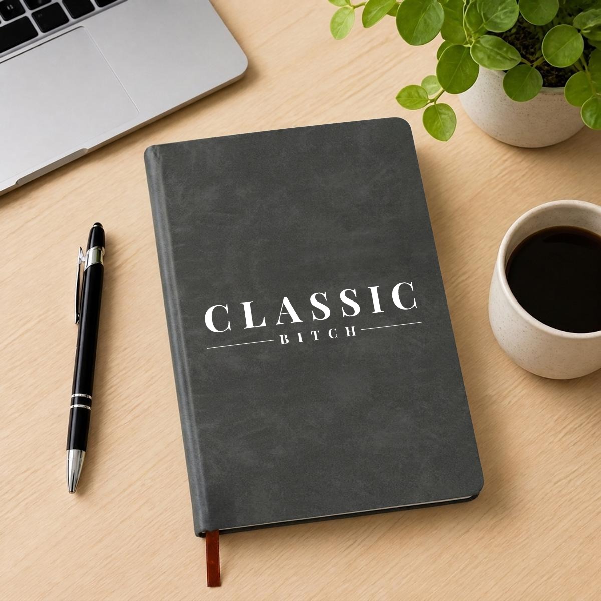 Classic Bitch Hardcover Notebook - Image 2