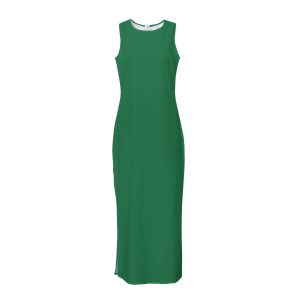 Long Chiffon Sleeveless Dress