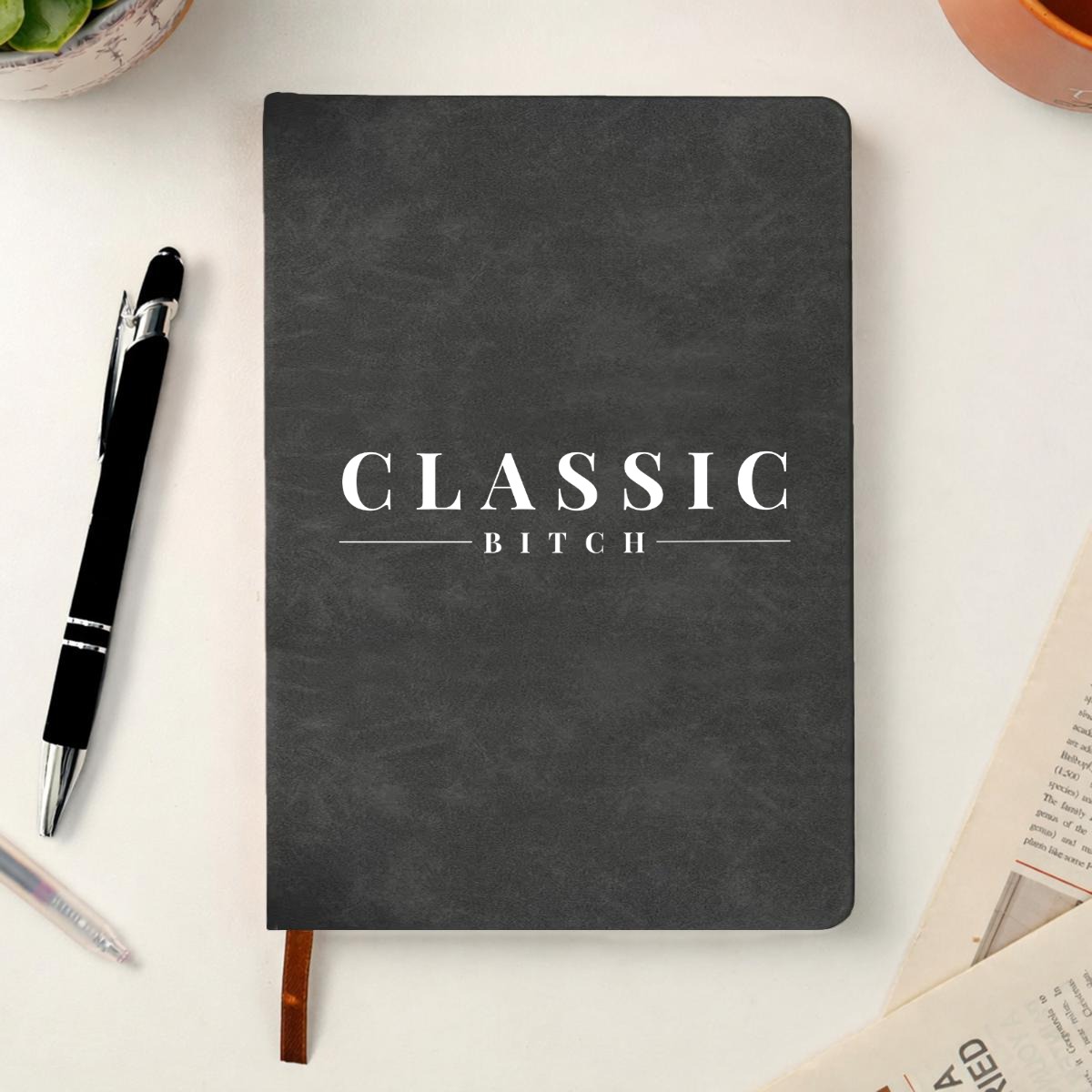 Classic Bitch Hardcover Notebook - Image 3