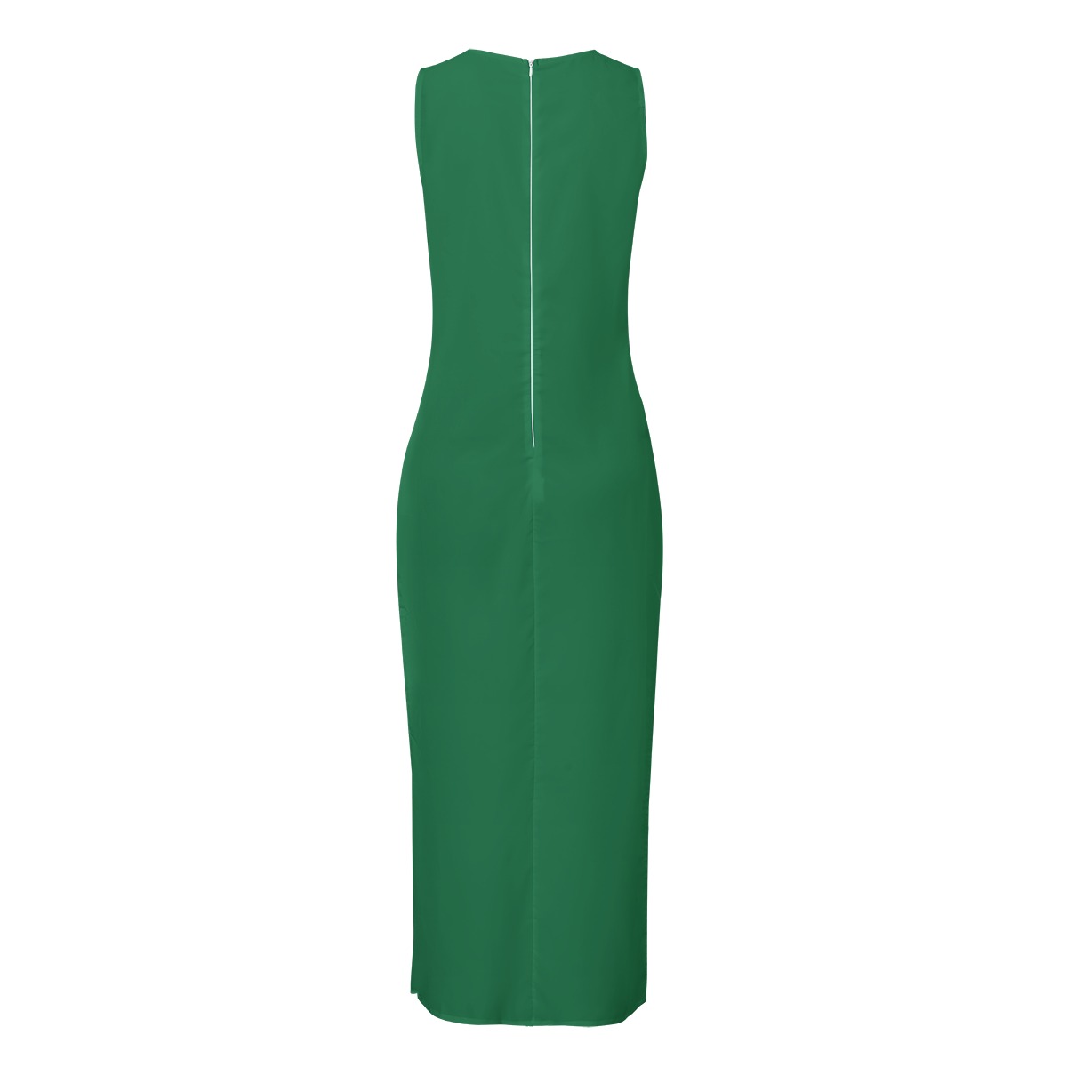 Long Chiffon Sleeveless Dress - Image 2
