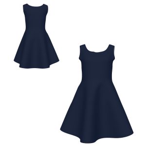Sleeveless Dress with Pockets