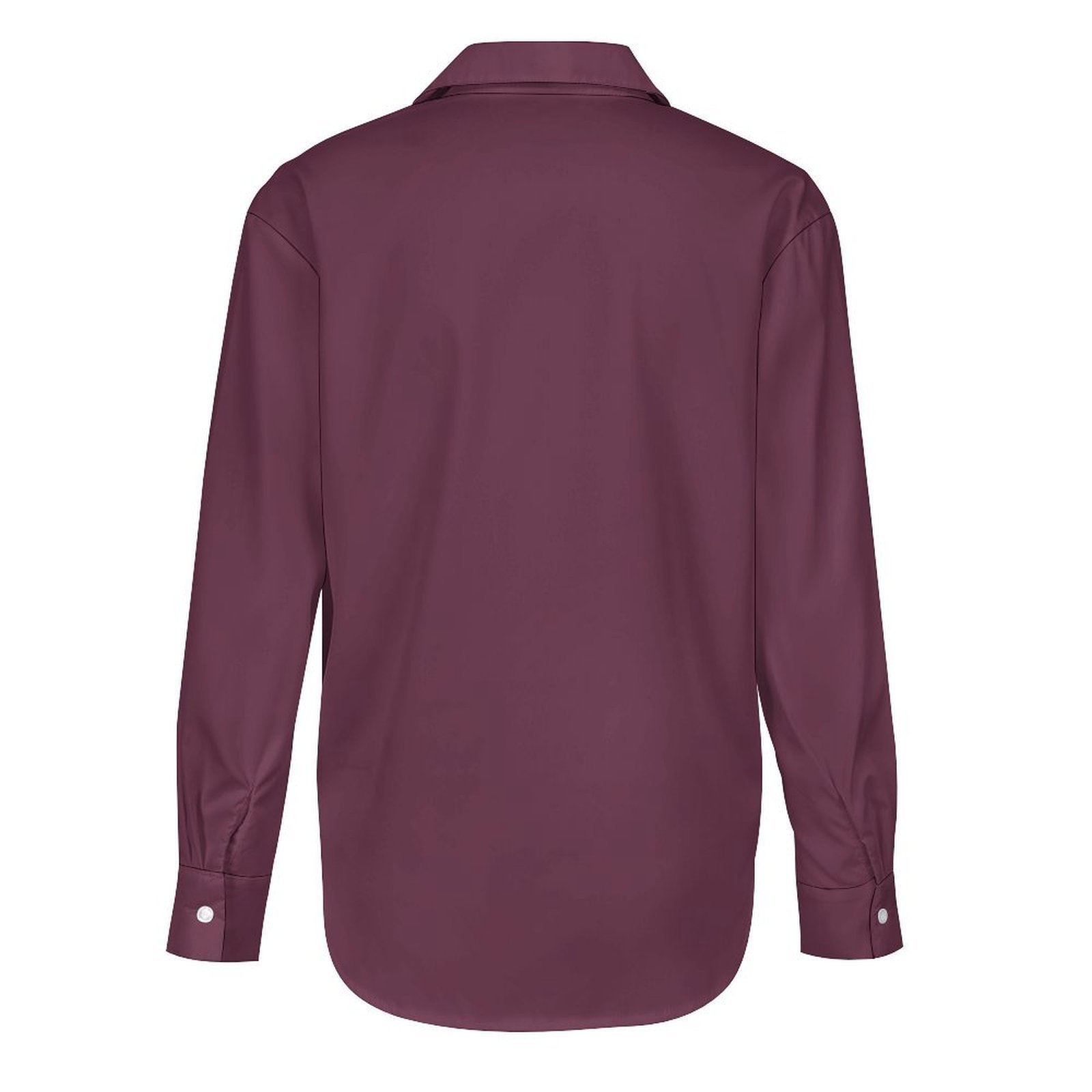 Silk Velvet Long-Sleeve Blouse - Image 3