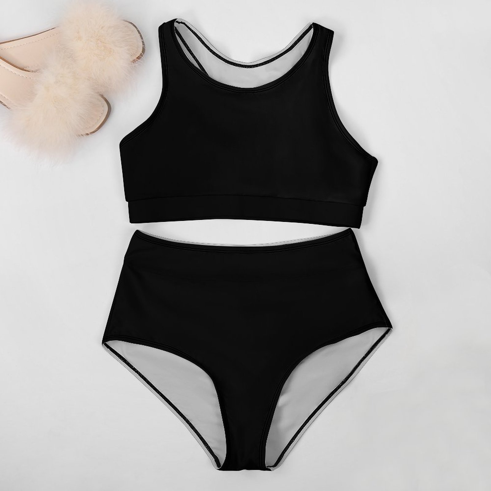 Black Sporty Bikini - Image 2