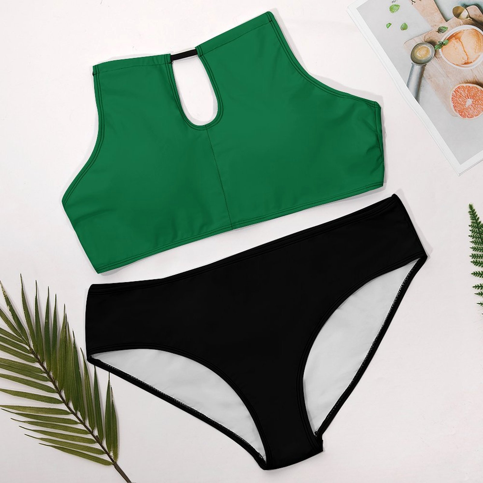 Plus Size Two-piece Swimsuit - Image 2