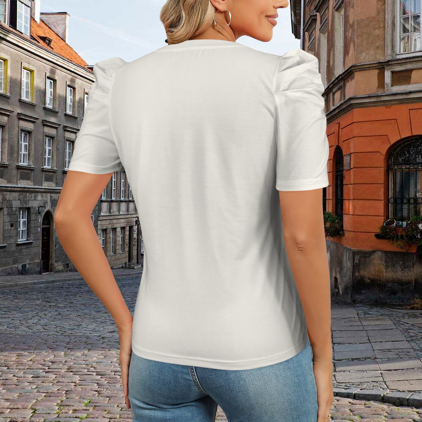 Puff Sleeve Tee - Image 3